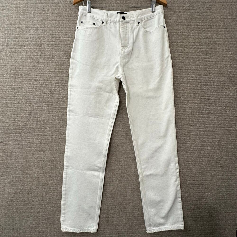 The Kooples 30 Men's Size Small 32W White Button Fly Classic Straight Leg Jeans